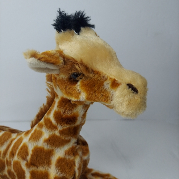 Aurora World Destination Giraffe Plush Stuffed Animal Toy Laying Down. - Picture 4 of 12